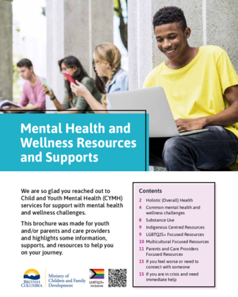 Youth Mental Health and Wellness Resources and Supports